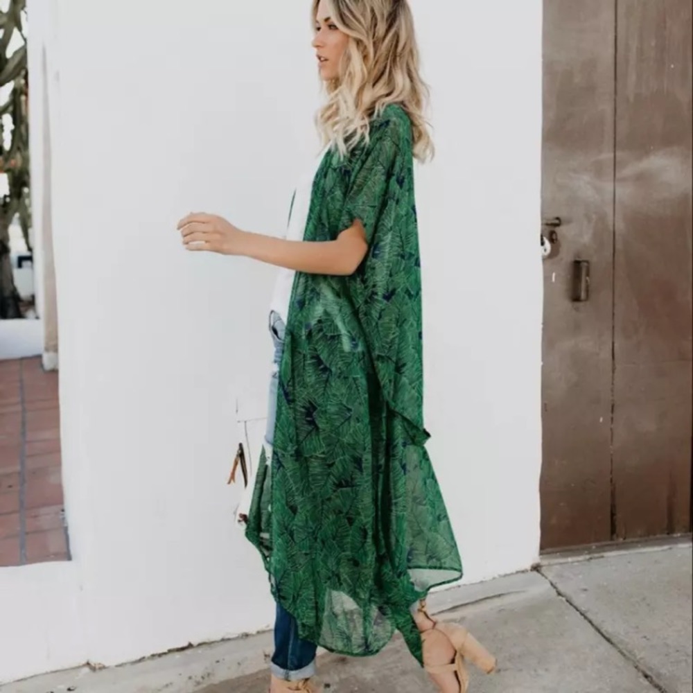 The Daintree Tropical Kimono Duster - Picture 4 of 8